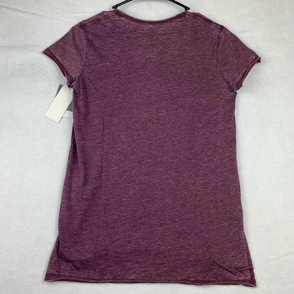 Grayson Threads Women's Wine Short Sleeve Top Size M & S NWT - Picture 3 of 4
